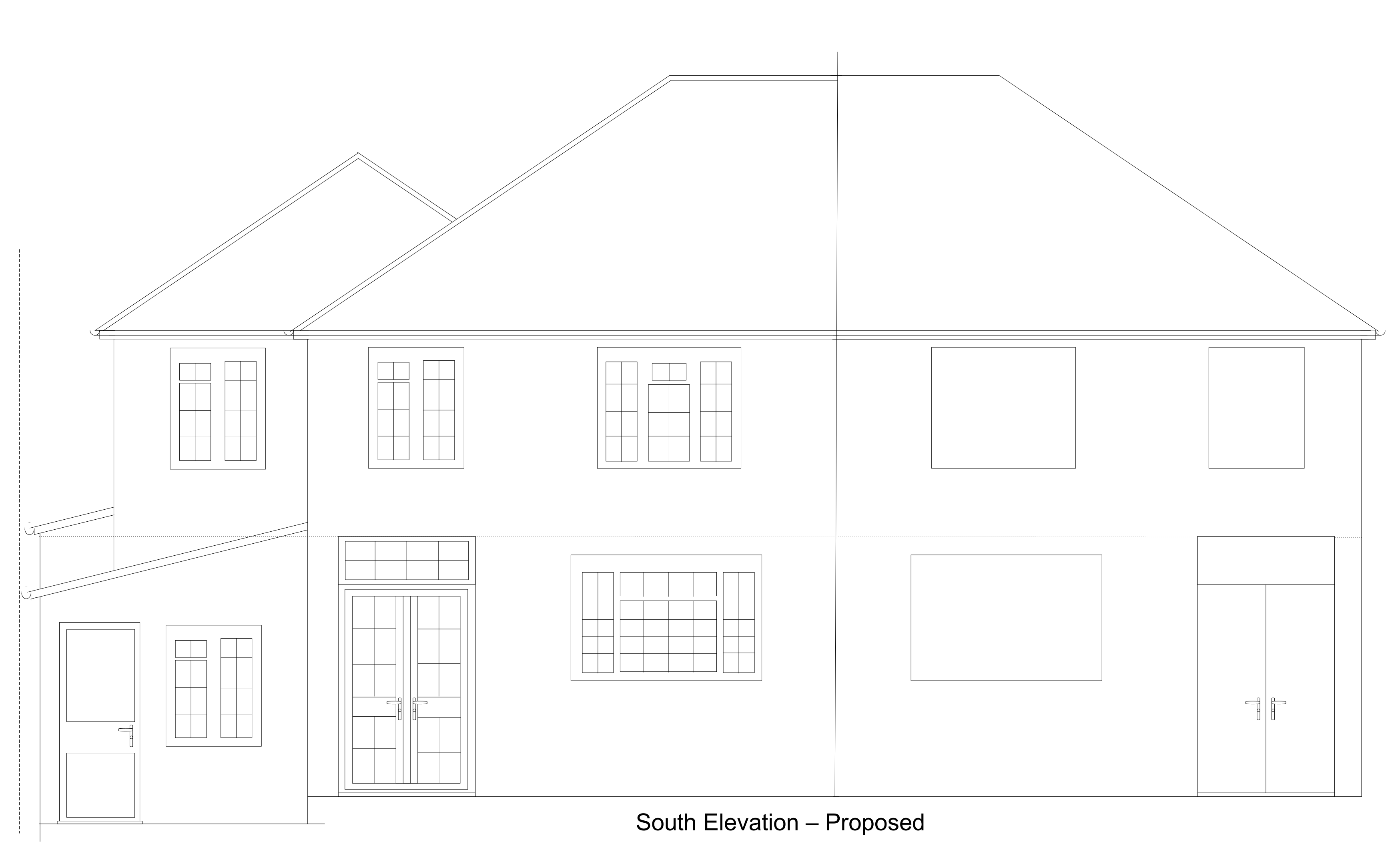 Front Elevation Proposed