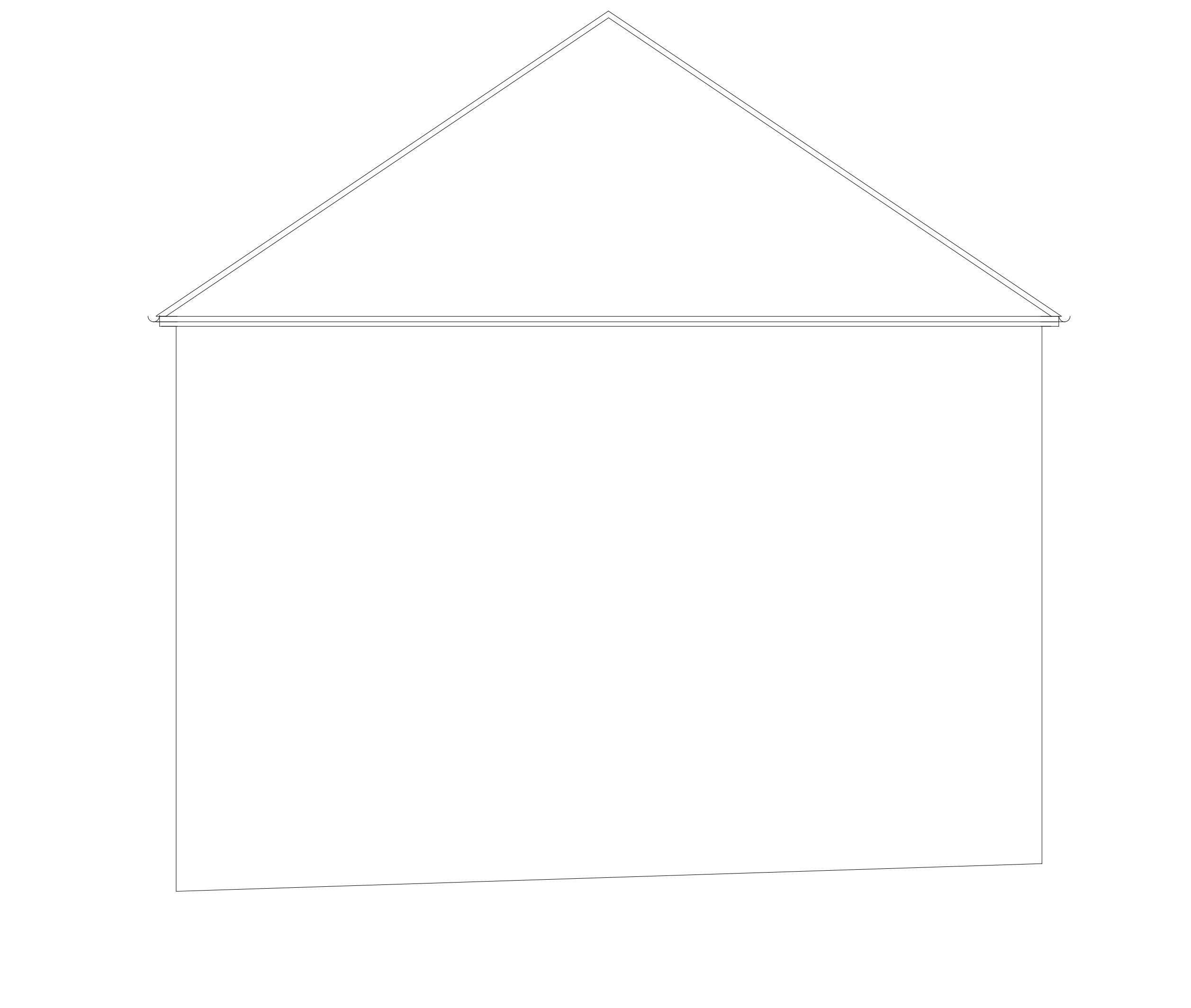 South West Elevation Existing