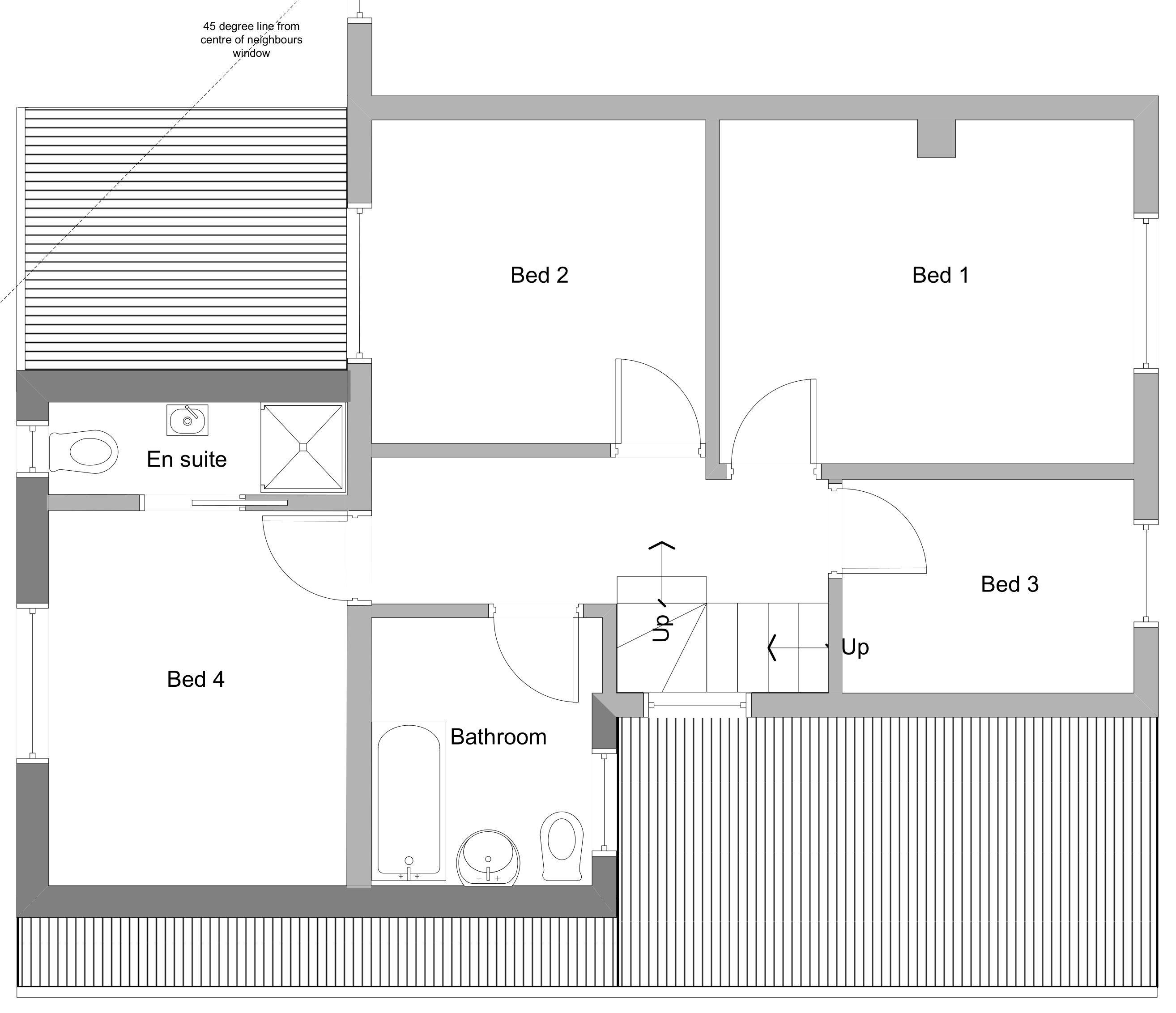 Front Elevation Proposed