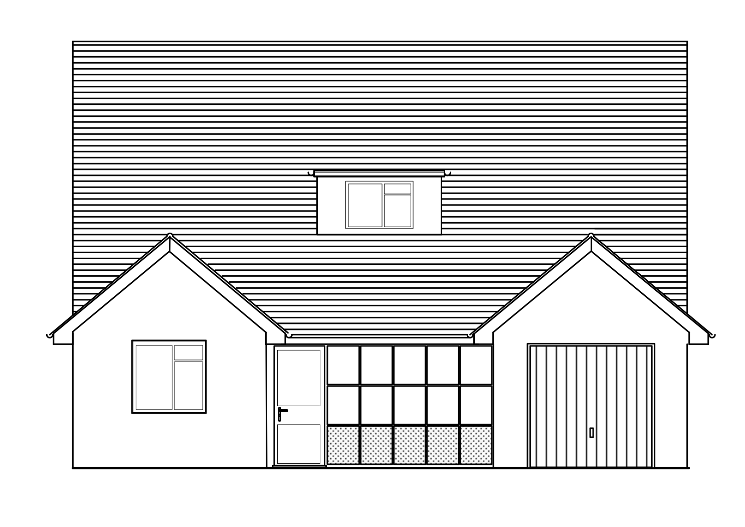 Front Elevation Existing