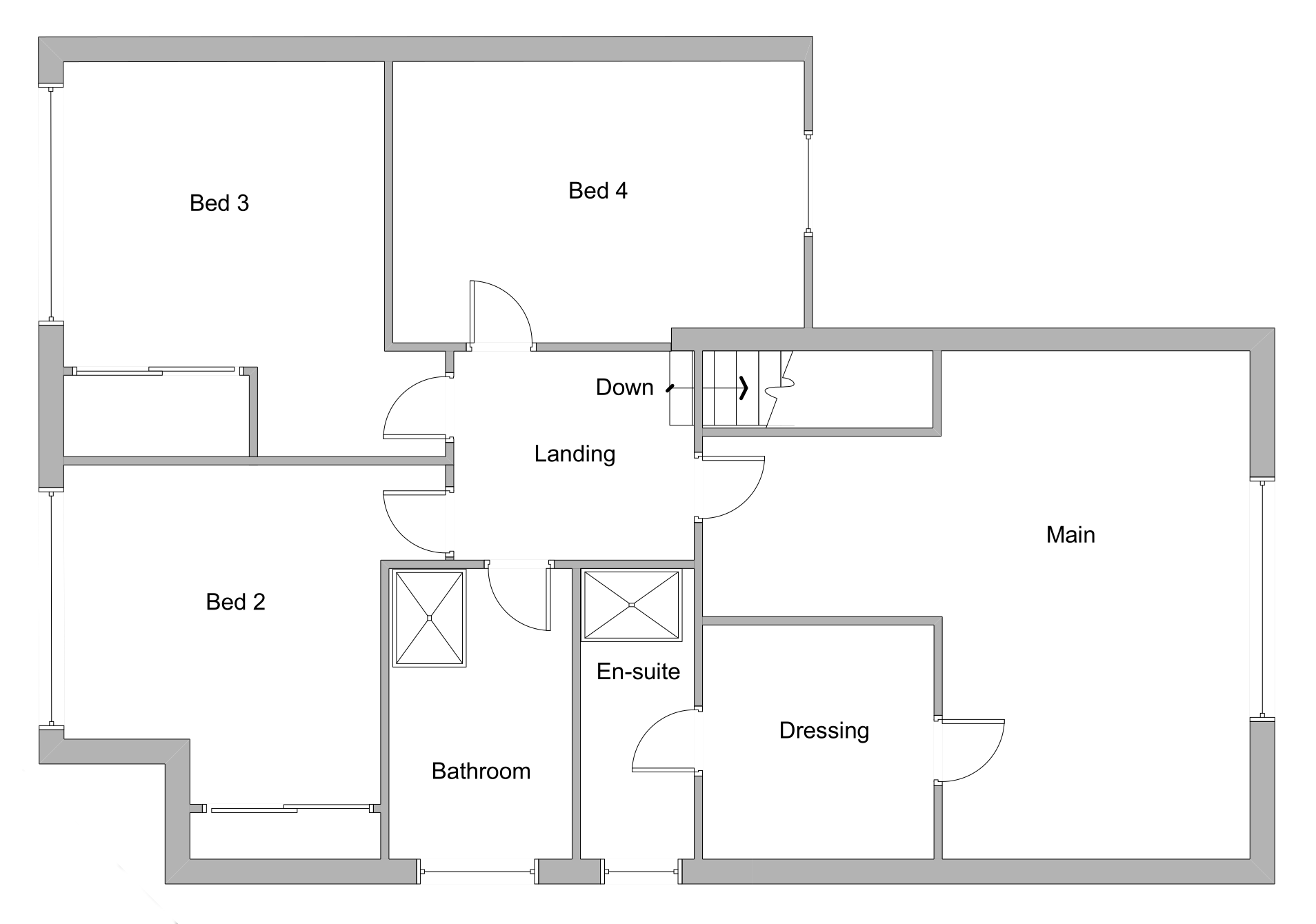 Front Elevation Proposed