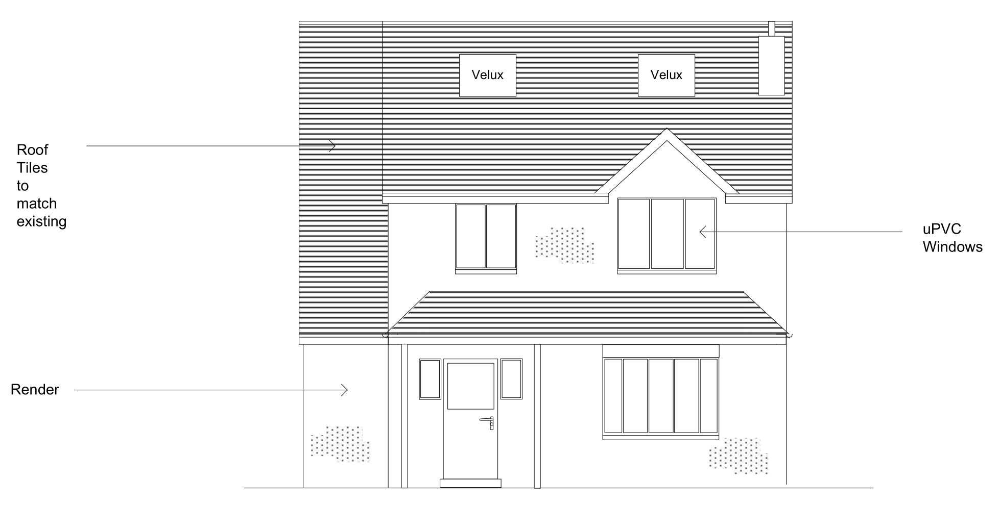 Front Elevation Proposed