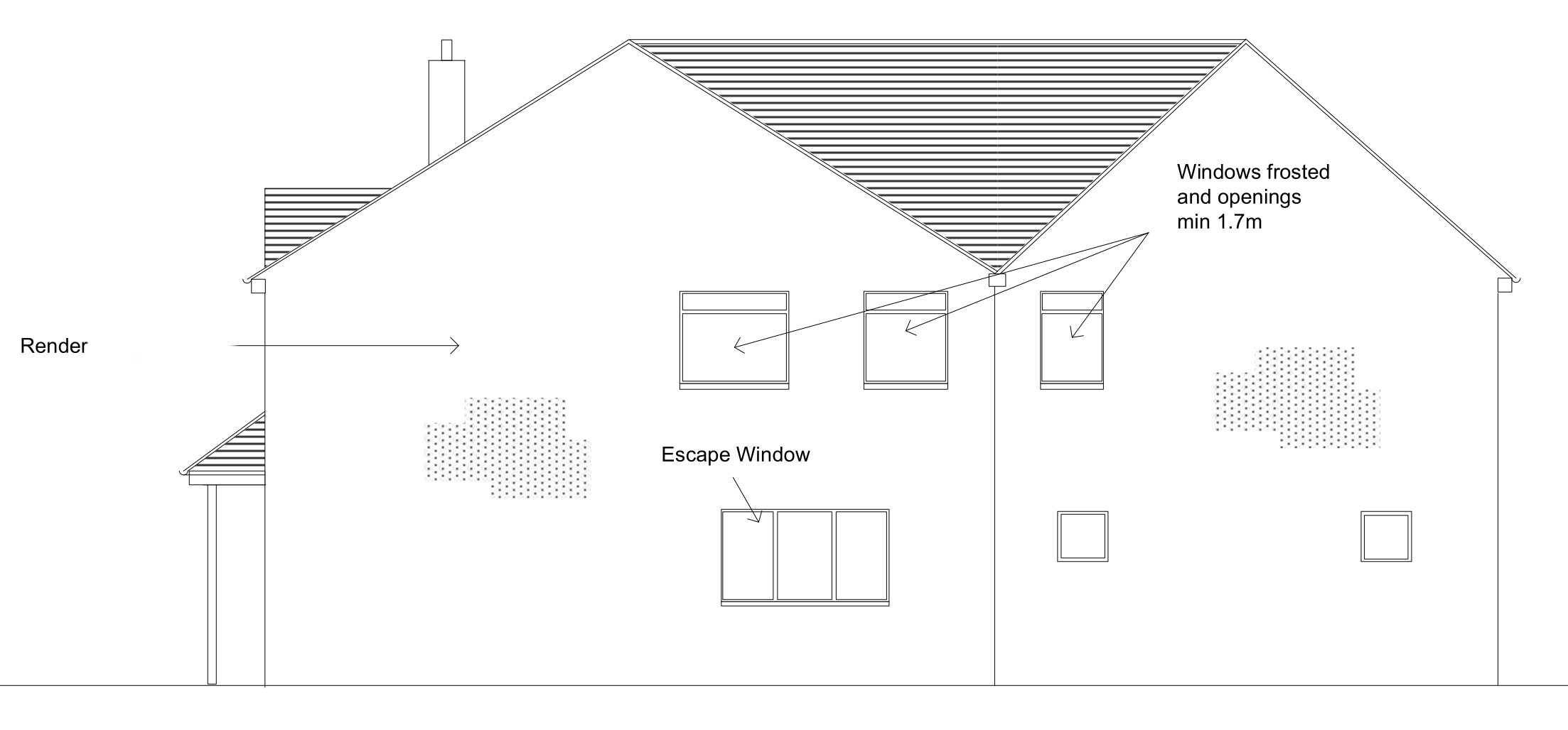 North East Elevation Proposed