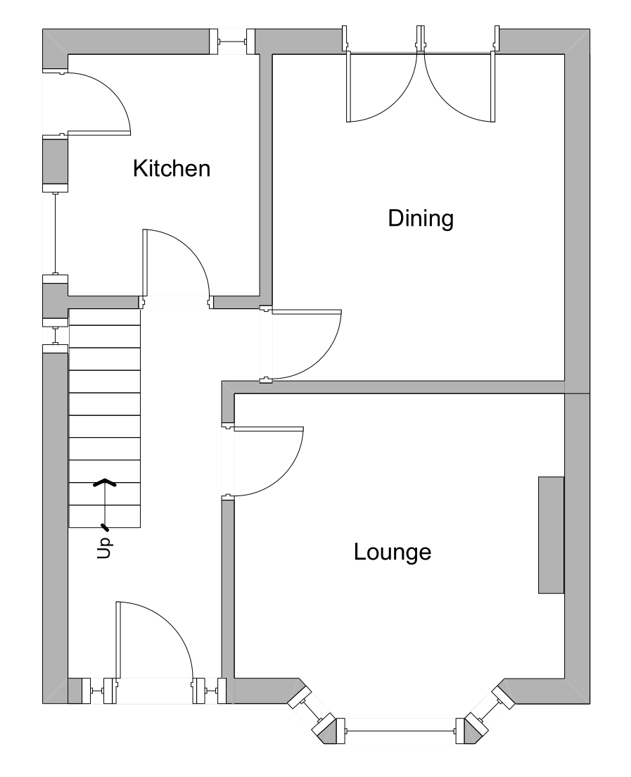 Front Elevation Existing