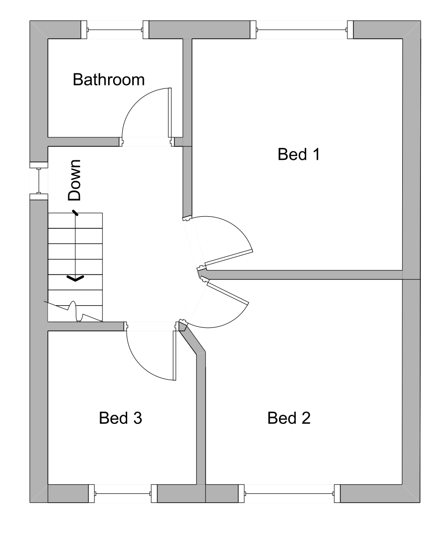 Front Elevation Existing