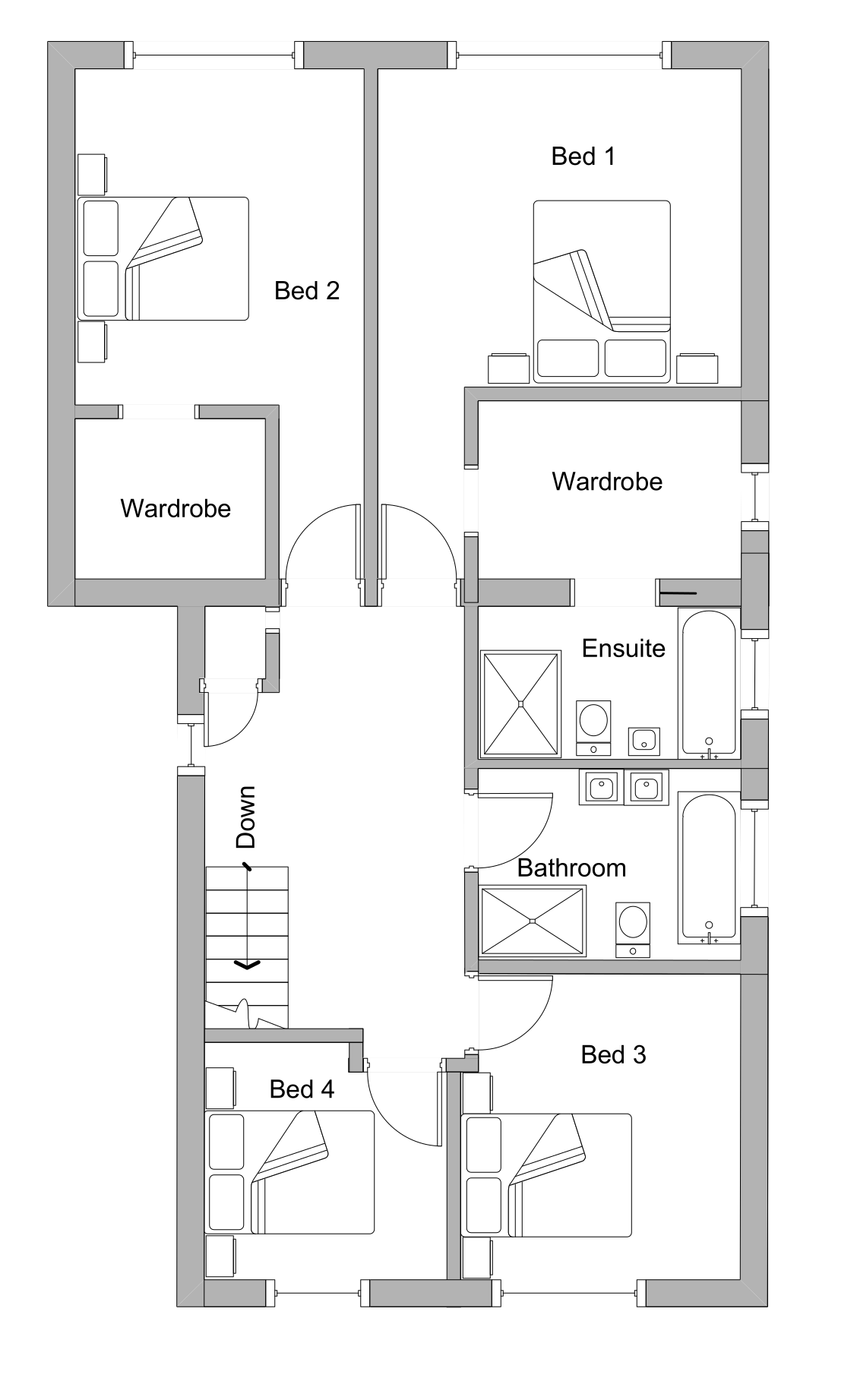 Front Elevation Proposed